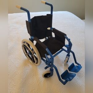 American Girl Doll of Today Wheelchair I Original Blue Black 1996